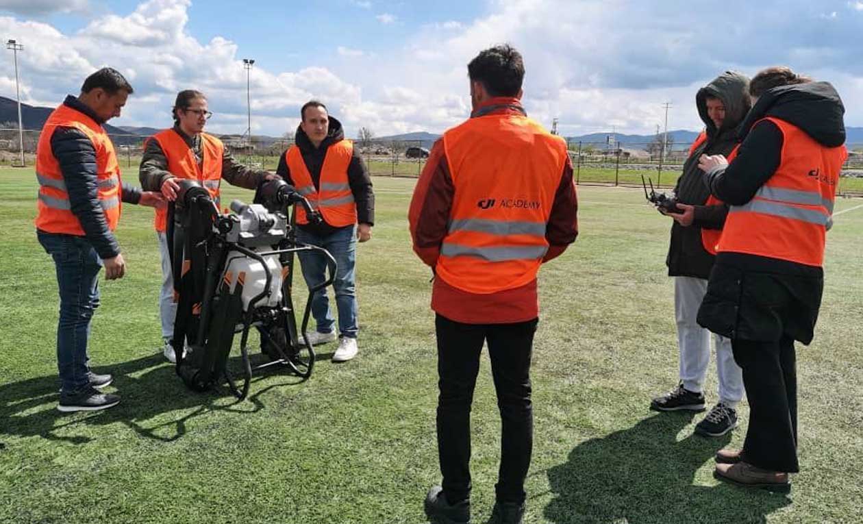 Gönen, Balıkesir'de DJI Zirai Drone Kullanıcı Eğitimimizi Tamamladık